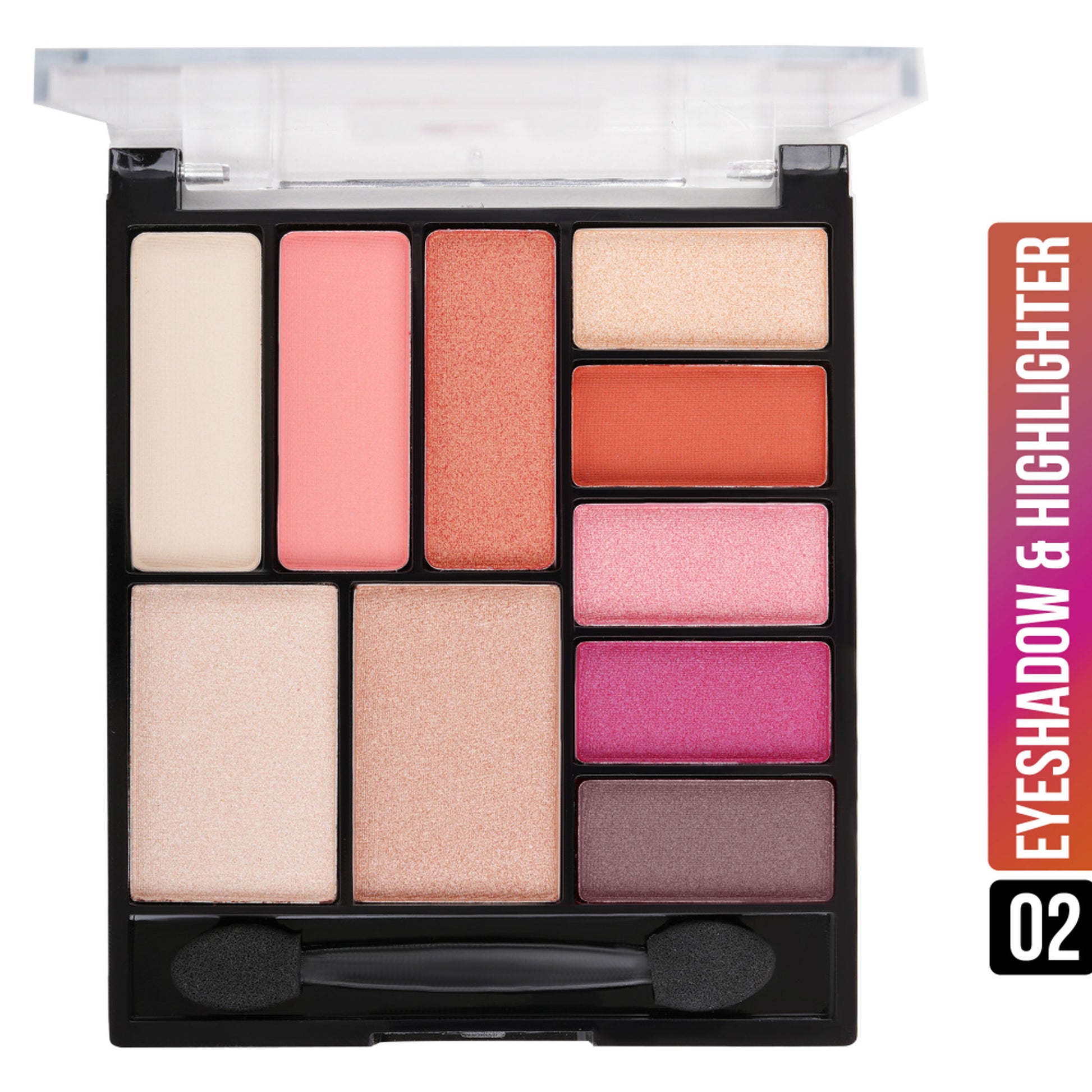 Shryoan Easey-Peasy Eyeshadow and Highlighter Palette - 2