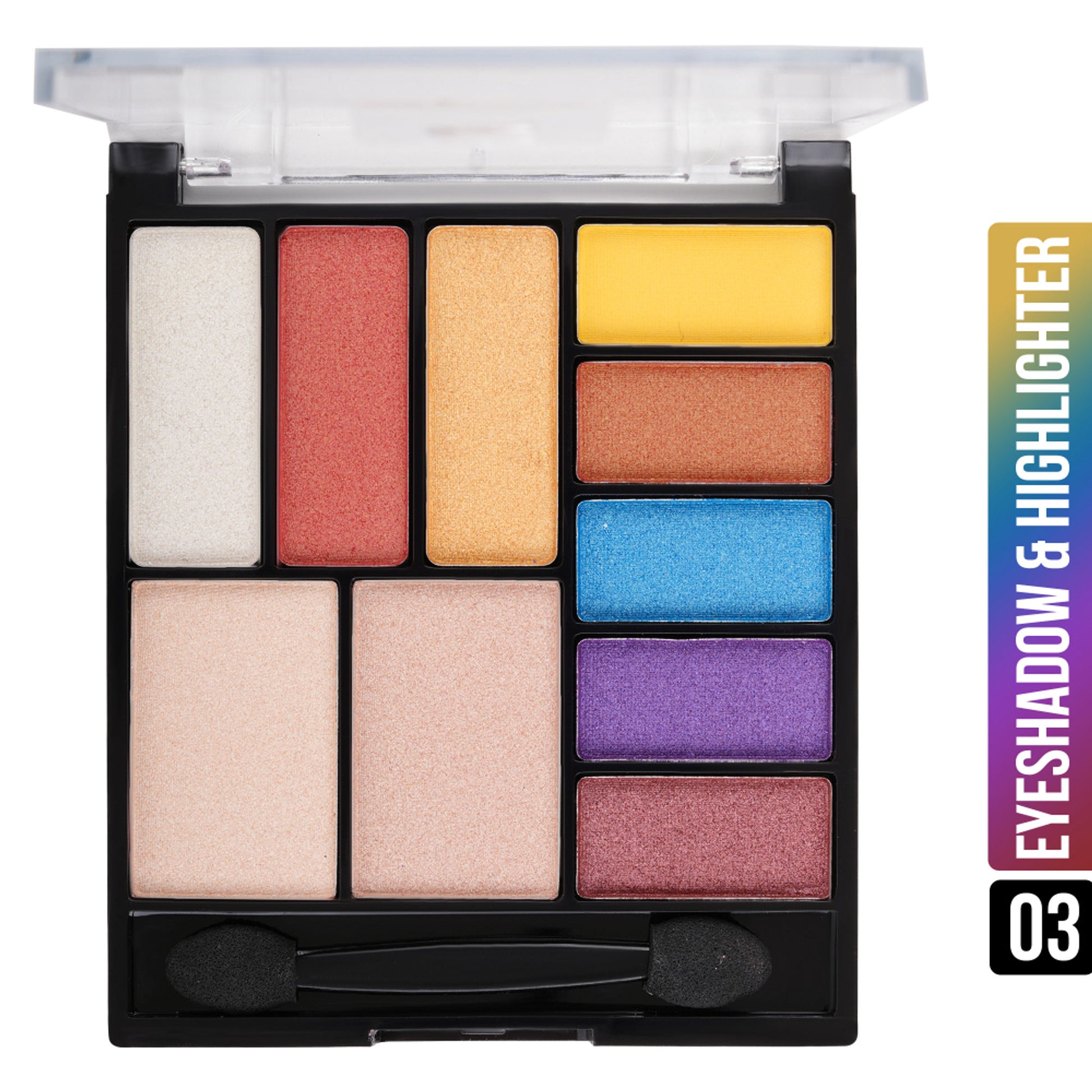 Shryoan Easey-Peasy Eyeshadow and Highlighter Palette - 3