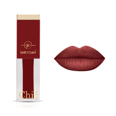 Shryoan Chic Velvet Matte Liquid Lipstick - Mehroon Mallow-13