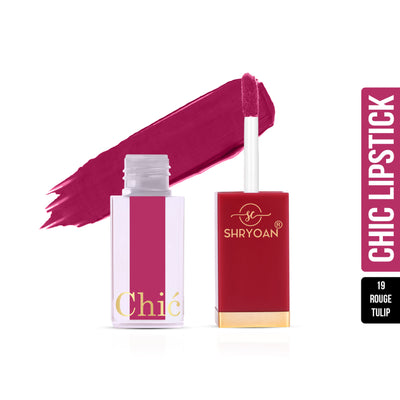 Shryoan Chic Velvet Matte Liquid Lipstick - Rouge Tulip-19