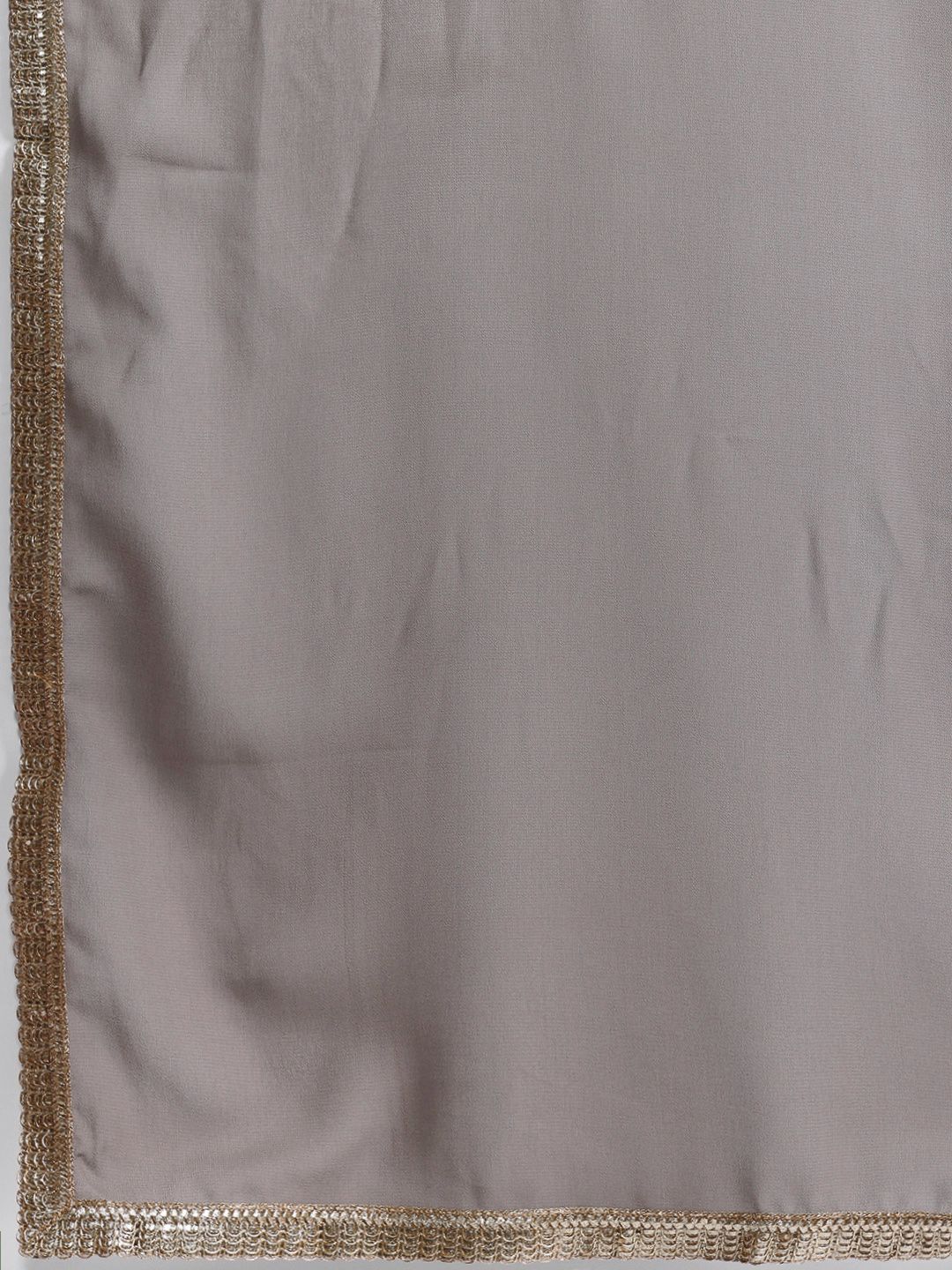 Indyancart IE Floral Embroidered Sequinned Kurta With Sharara & Dupatta