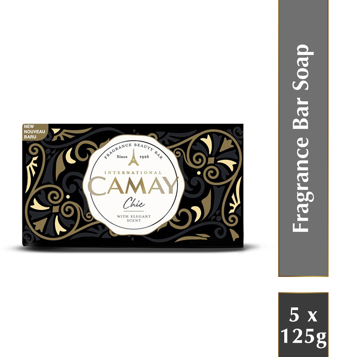 Camay Chic International Beauty Soap With French Fragrance