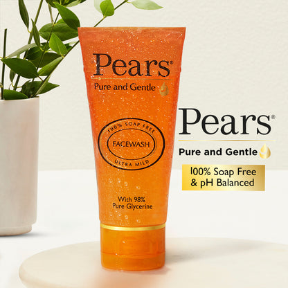 Pears Ultra Mild Facewash - Pure & Gentle