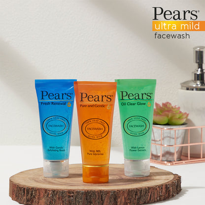 Pears Ultra Mild Facewash - Pure & Gentle