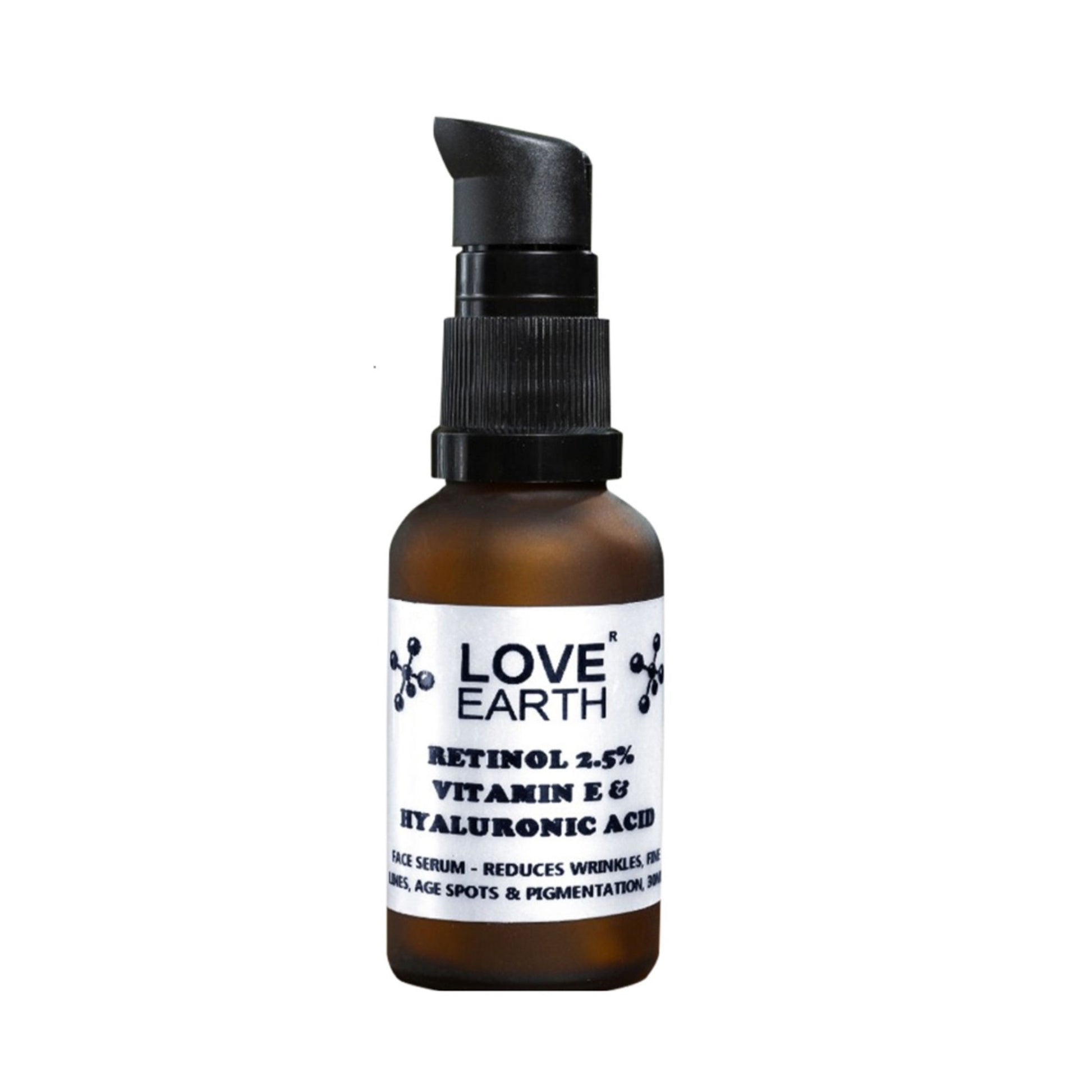 Love Earth Retinol2.5% Serum for Reducing Wrinkles & Fine Lines with Vitamin E & Hyaluronic Acid