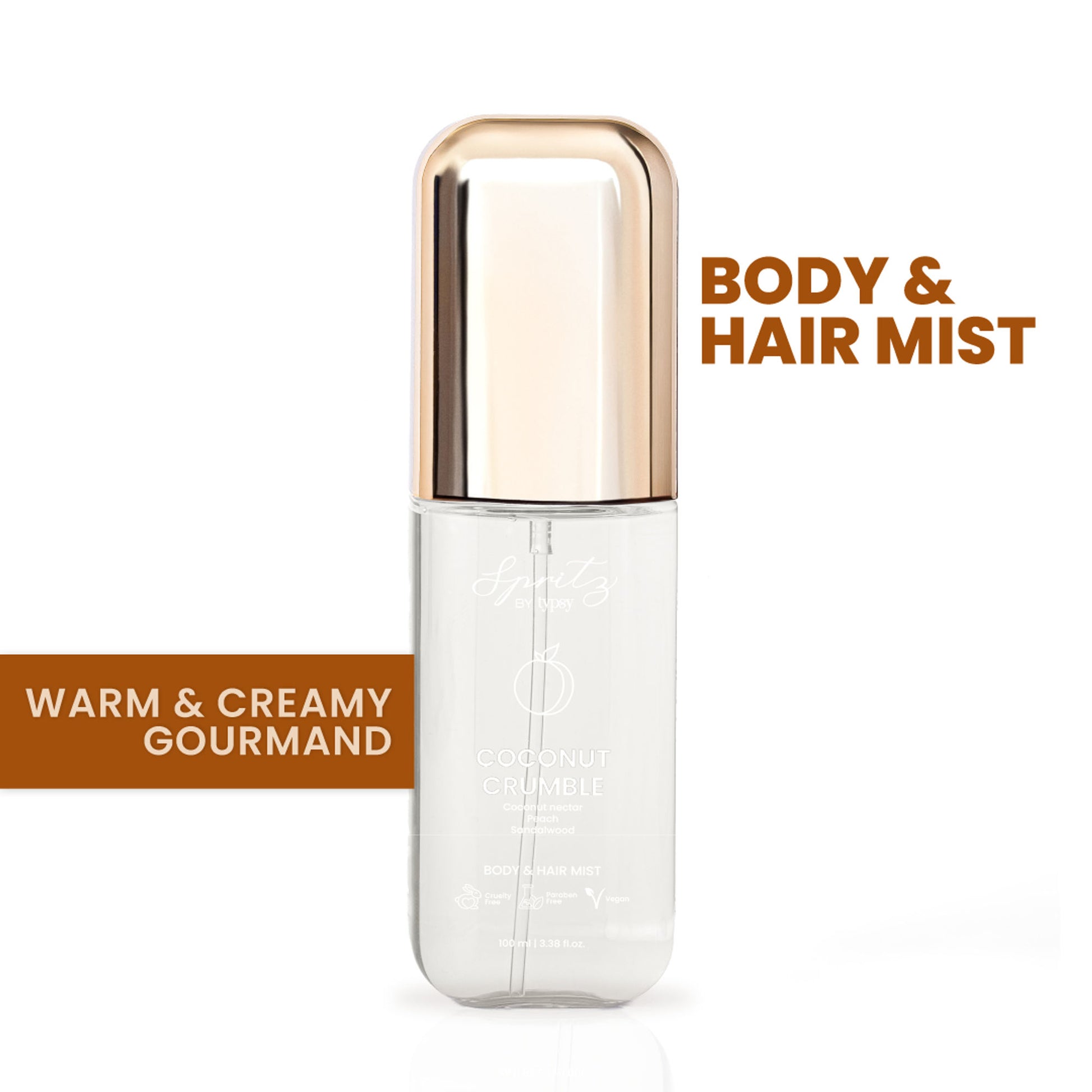 Typsy Beauty Spritz By Typsy Body & Hair Mist - Coconut Crumble