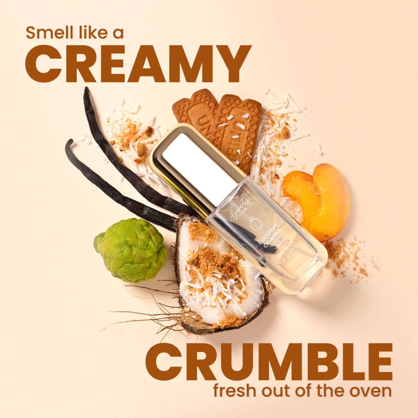 Typsy Beauty Spritz By Typsy Body & Hair Mist - Coconut Crumble