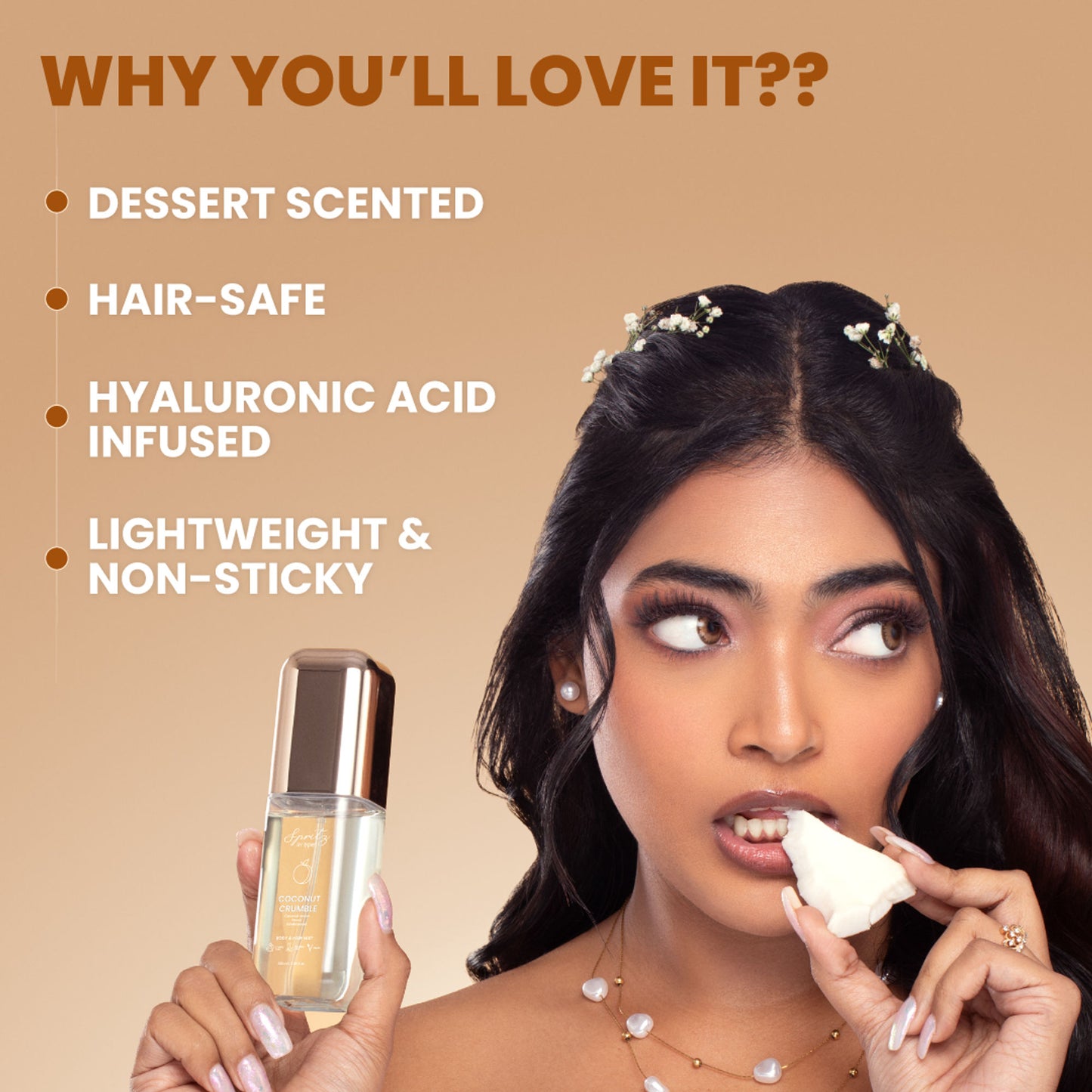 Typsy Beauty Spritz By Typsy Body & Hair Mist - Coconut Crumble