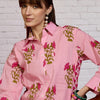 Indyancart IE Women Floral Printed Regular Pure Cotton Kurta with Palazzos