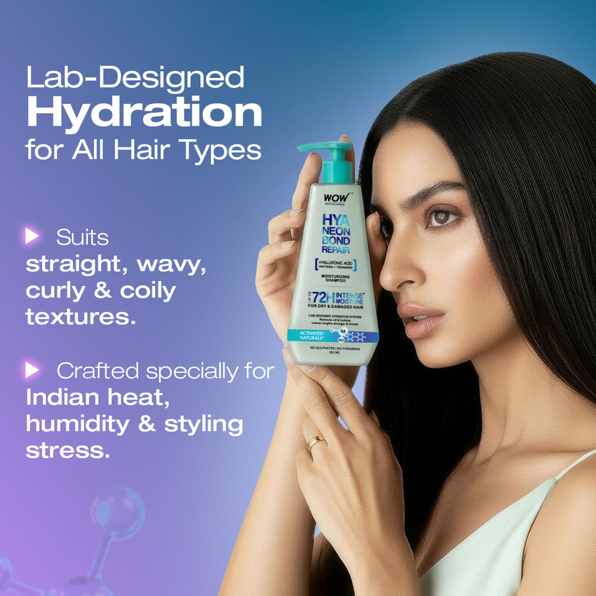 WOW Skin Science HyaNeon Bond Repair Shampoo