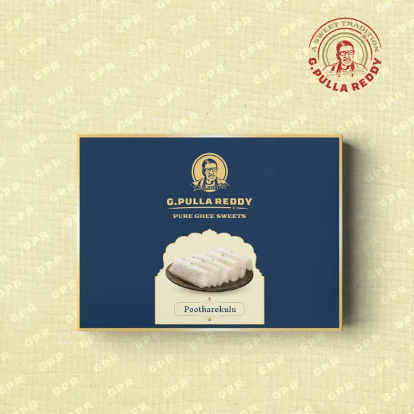 Pulla Reddy Sugar Pootharekulu/ Edible Rice Paper Sweet - Indyancart