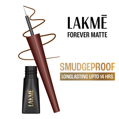 Lakme Forever Matte Liquid Eyeliner - Brown