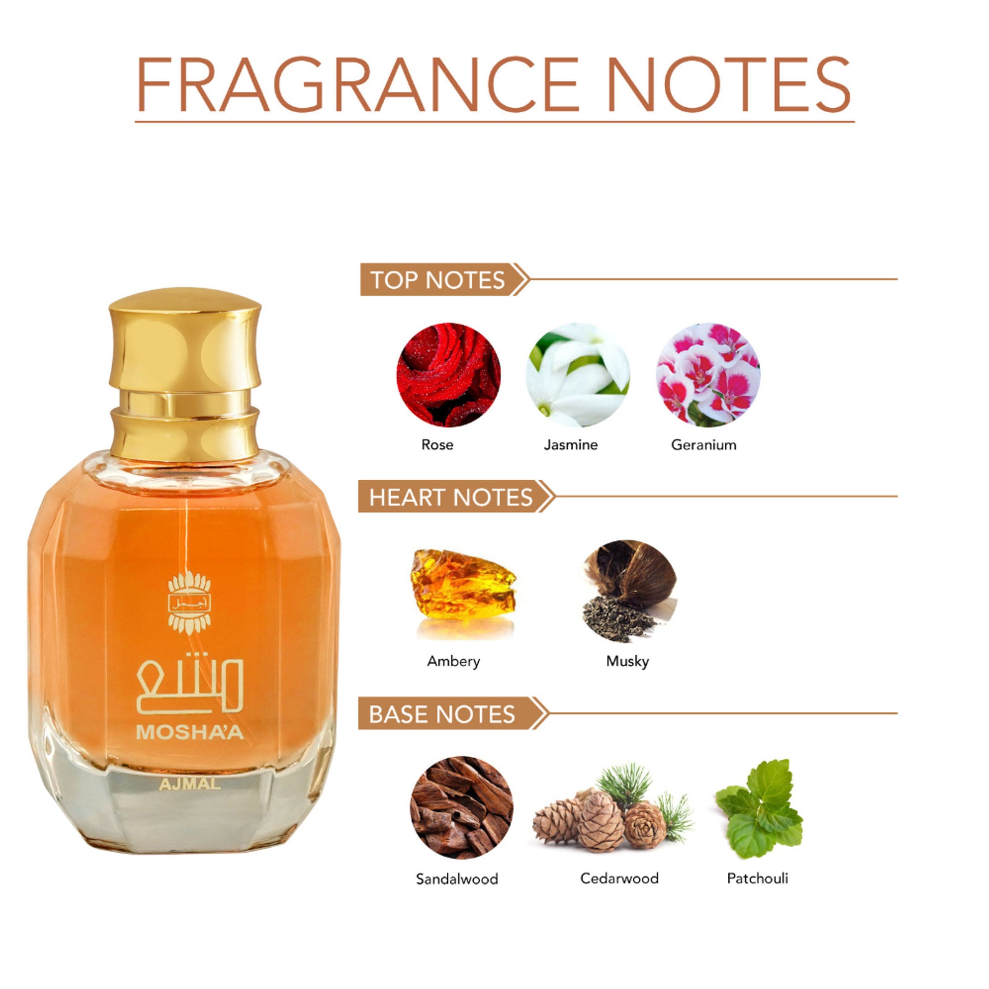 Ajmal India Moshaa Eau De Parfum For Women