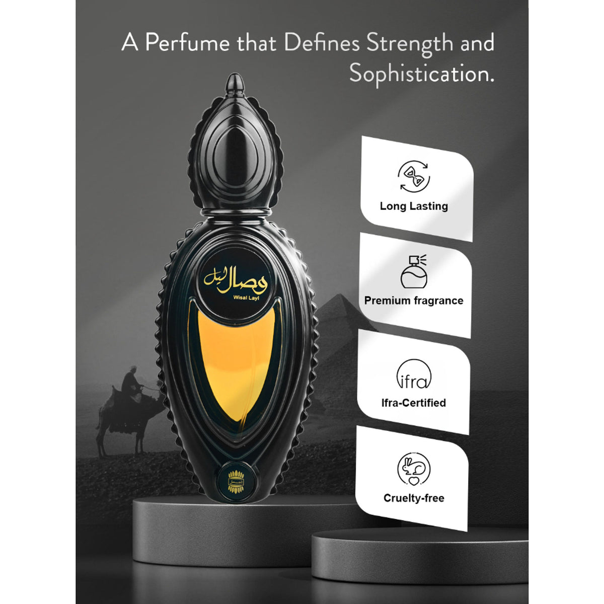 Ajmal India Wisal Layl Eau De Parfum - Unisex For Her