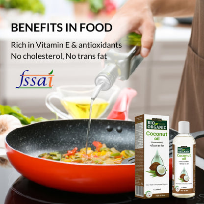 Indus Valley Bio Organic Extra Virgin Coconut Oil for Body, Hair & Skin