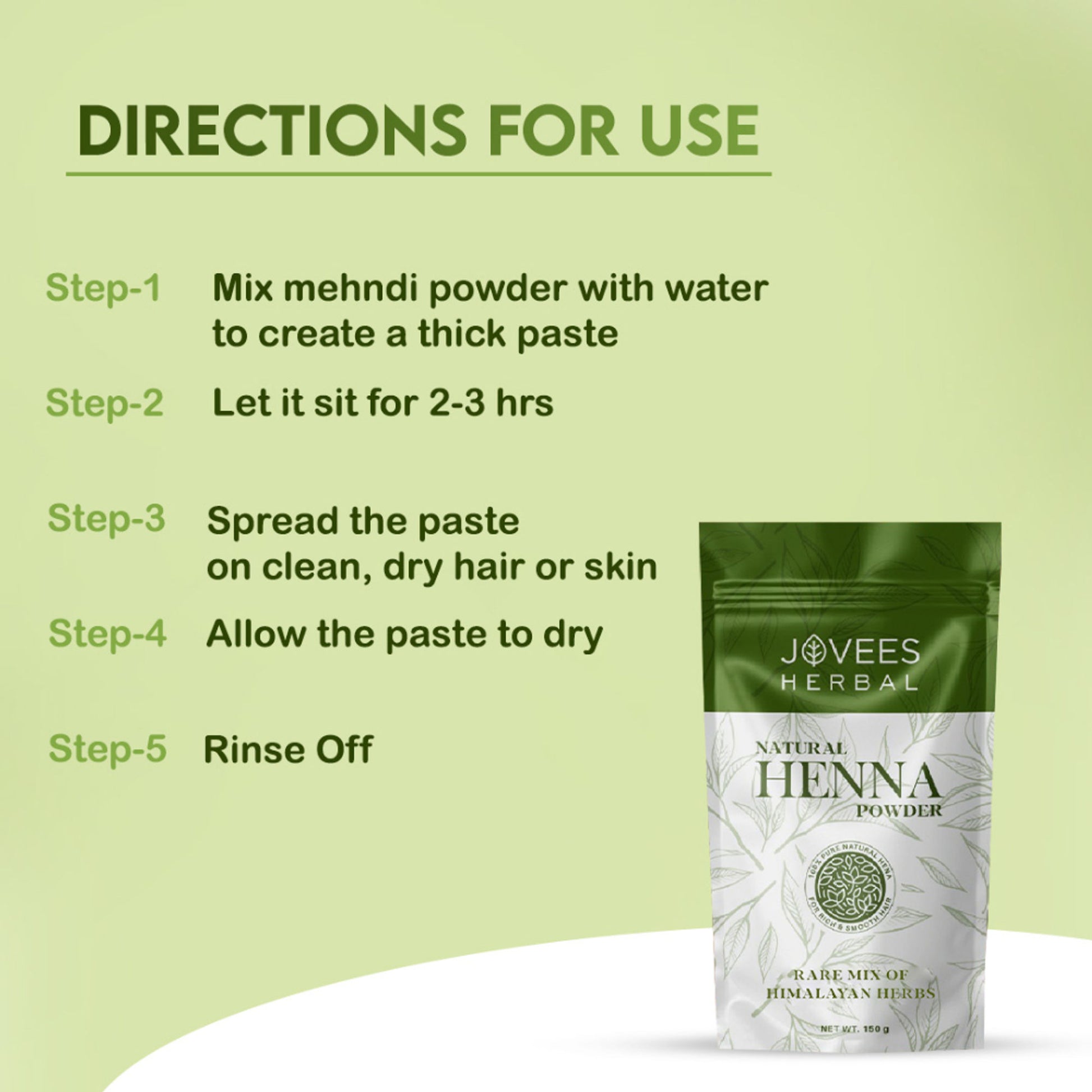 Jovees Herbal Mehandi/Henna Powder