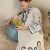 Dhiyona IE Embroidered Tunic With Trouser Co-Ords