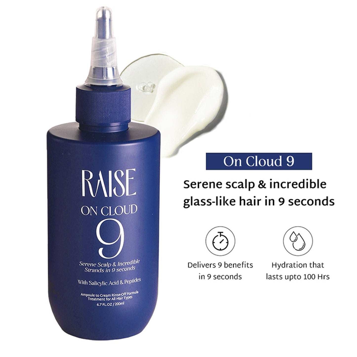 Raise On Cloud 9 Ampoule-to-Cream Wash Off Treatment