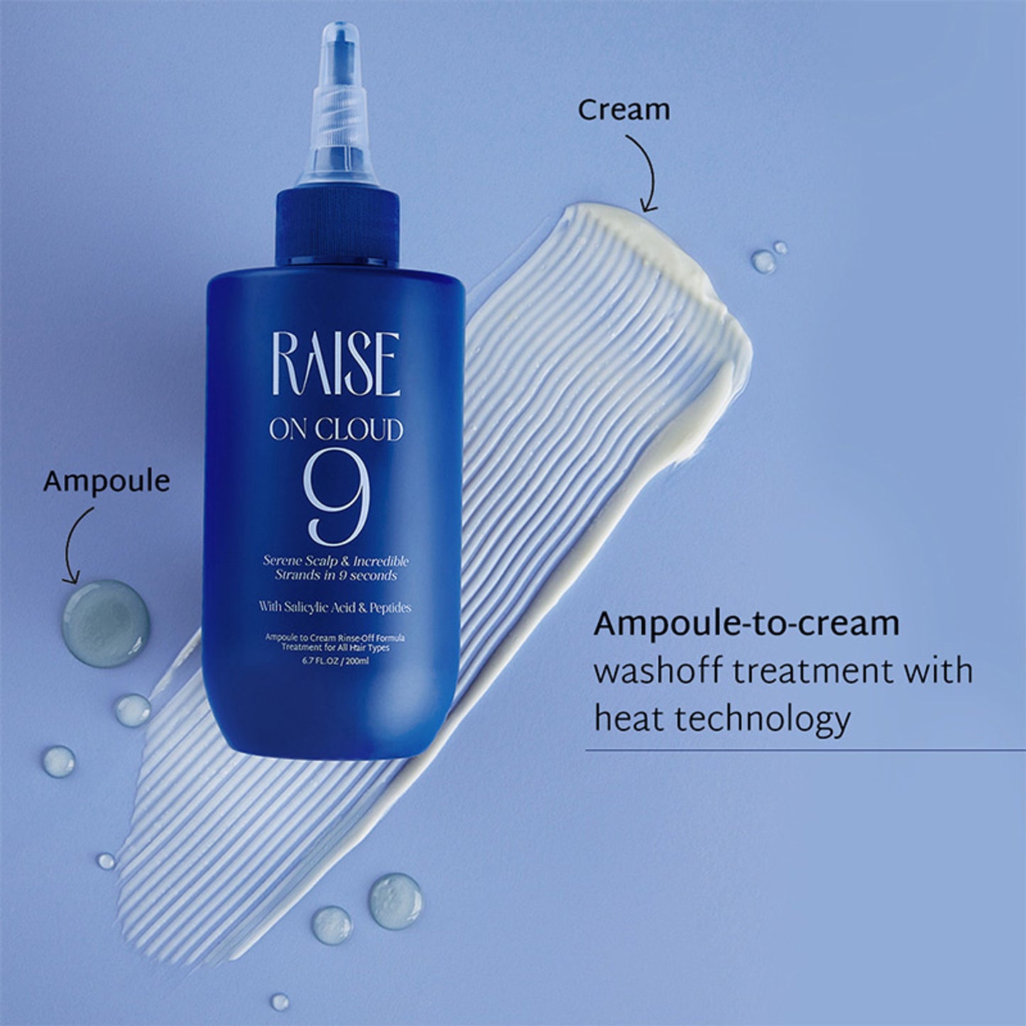Raise On Cloud 9 Ampoule-to-Cream Wash Off Treatment