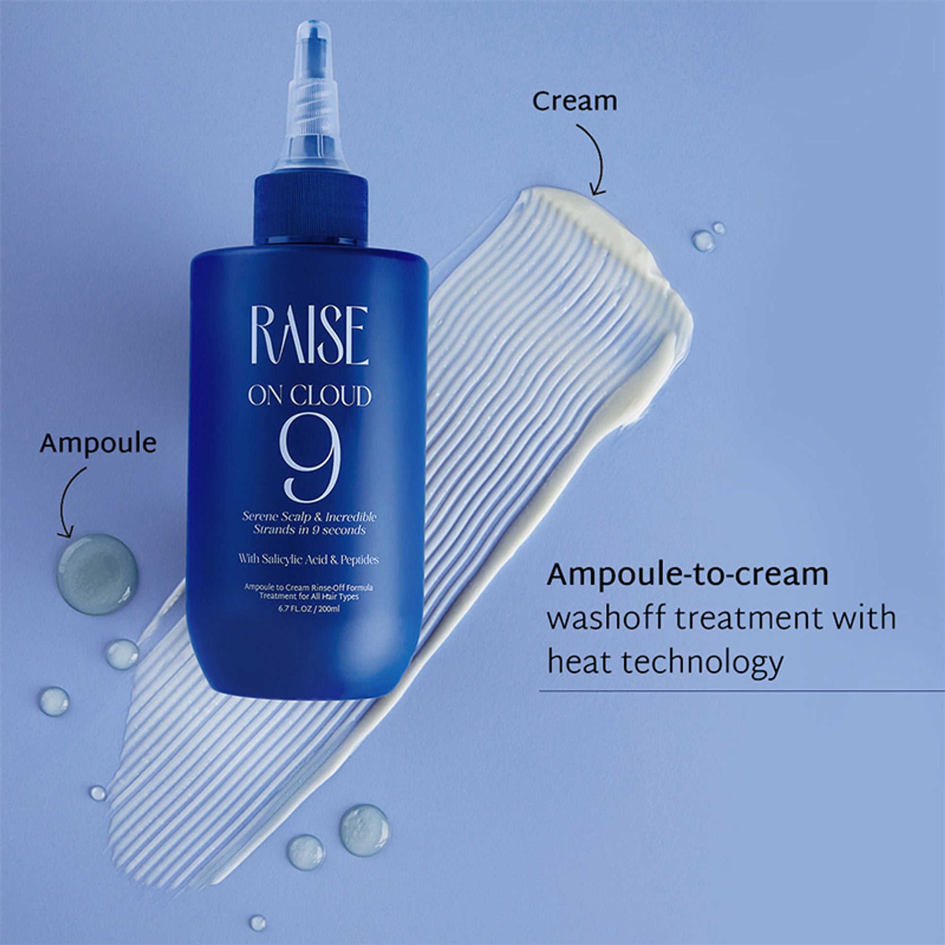 Raise On Cloud 9 Ampoule-to-Cream Wash Off Treatment