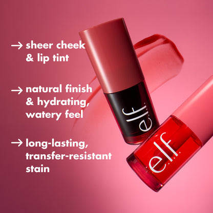 e.l.f. Cosmetics Sheer For It Blush Tint - Left On Red