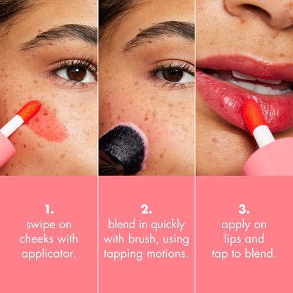 e.l.f. Cosmetics Sheer For It Blush Tint - Cherry Cola