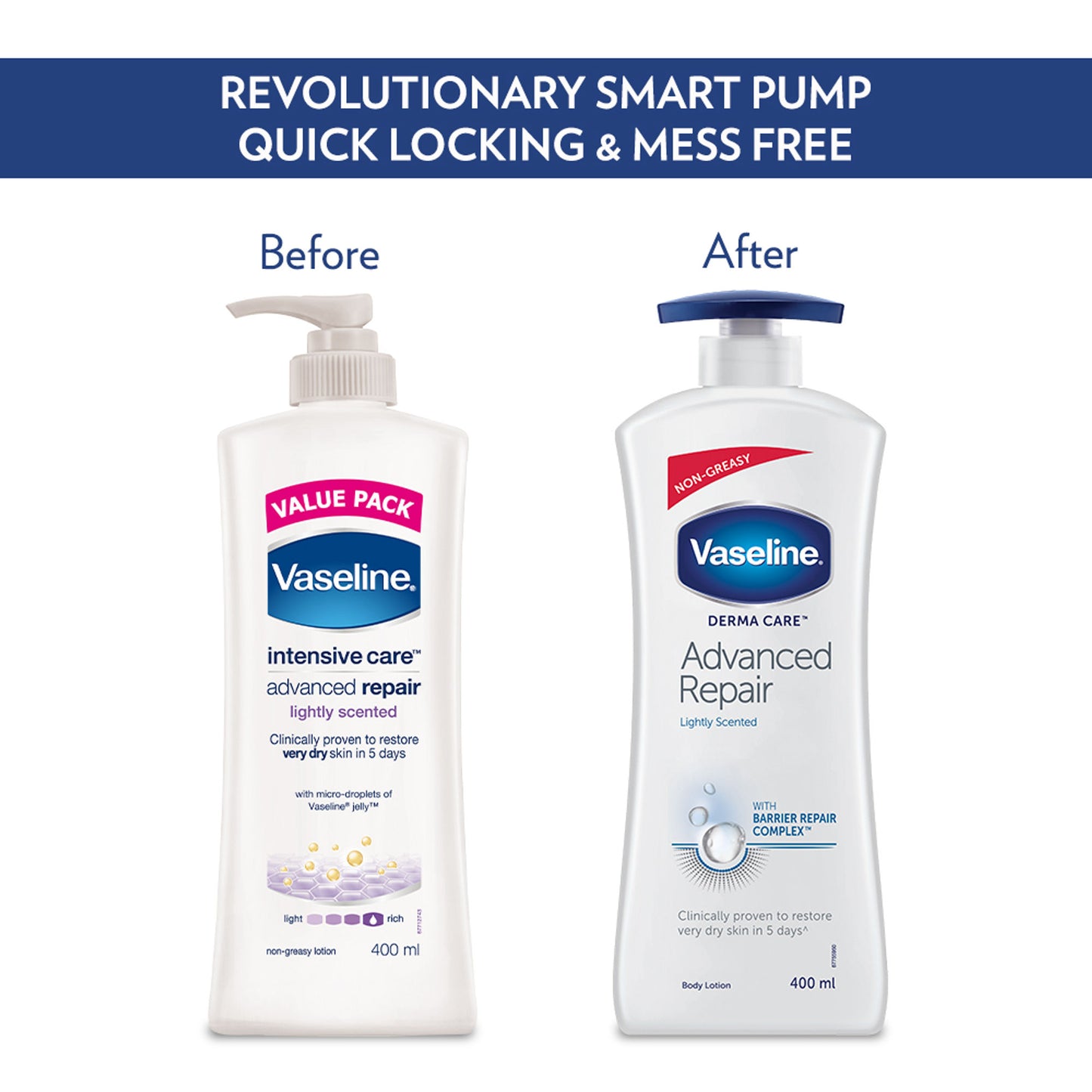 Vaseline Derma Care Advanced Repair Body Lotion