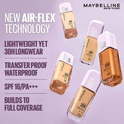 Maybelline New York Super Stay Lumi-Matte Liquid Foundation - 125