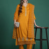 Dhiyona IE Paisley Embroidered Sequinned Kurta with Trousers & With Dupatta