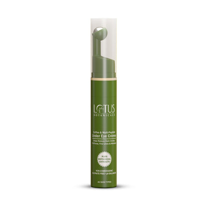 Lotus Botanicals Coffee and Multi-Peptide Under Eye Creme