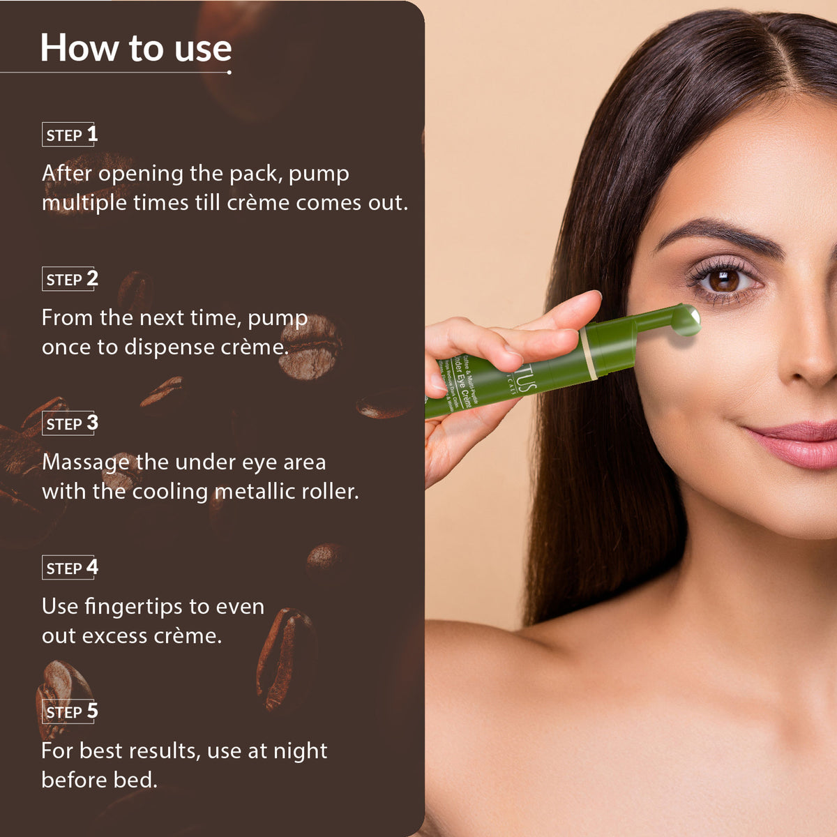 Lotus Botanicals Coffee and Multi-Peptide Under Eye Creme