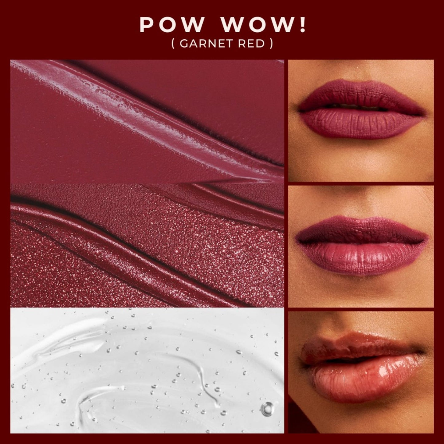 LoveChild Masaba Power Tough Girls 3-In-1 Lip Gloss - Pow Wow