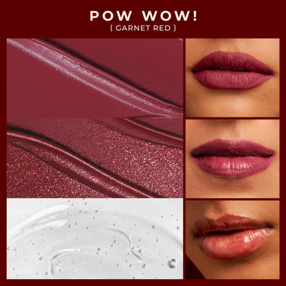 LoveChild Masaba Power Tough Girls 3-In-1 Lip Gloss - Pow Wow