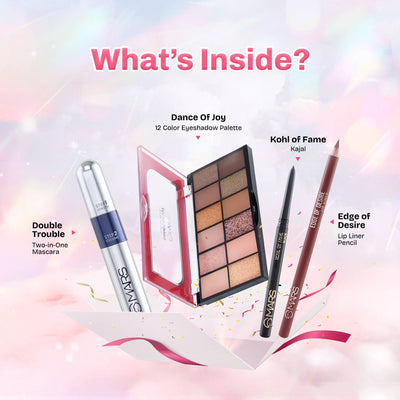 MARS Cosmetics Eyes On Fire Eye Makeup Gift Set - Pack Of 4