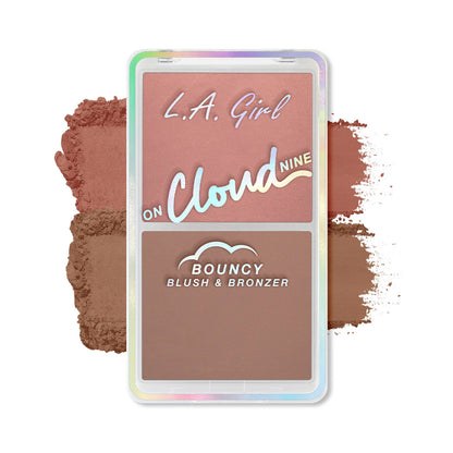 L.A. Girl On Cloud Nine Bouncy Blush & Bronzer - Misty Mauve