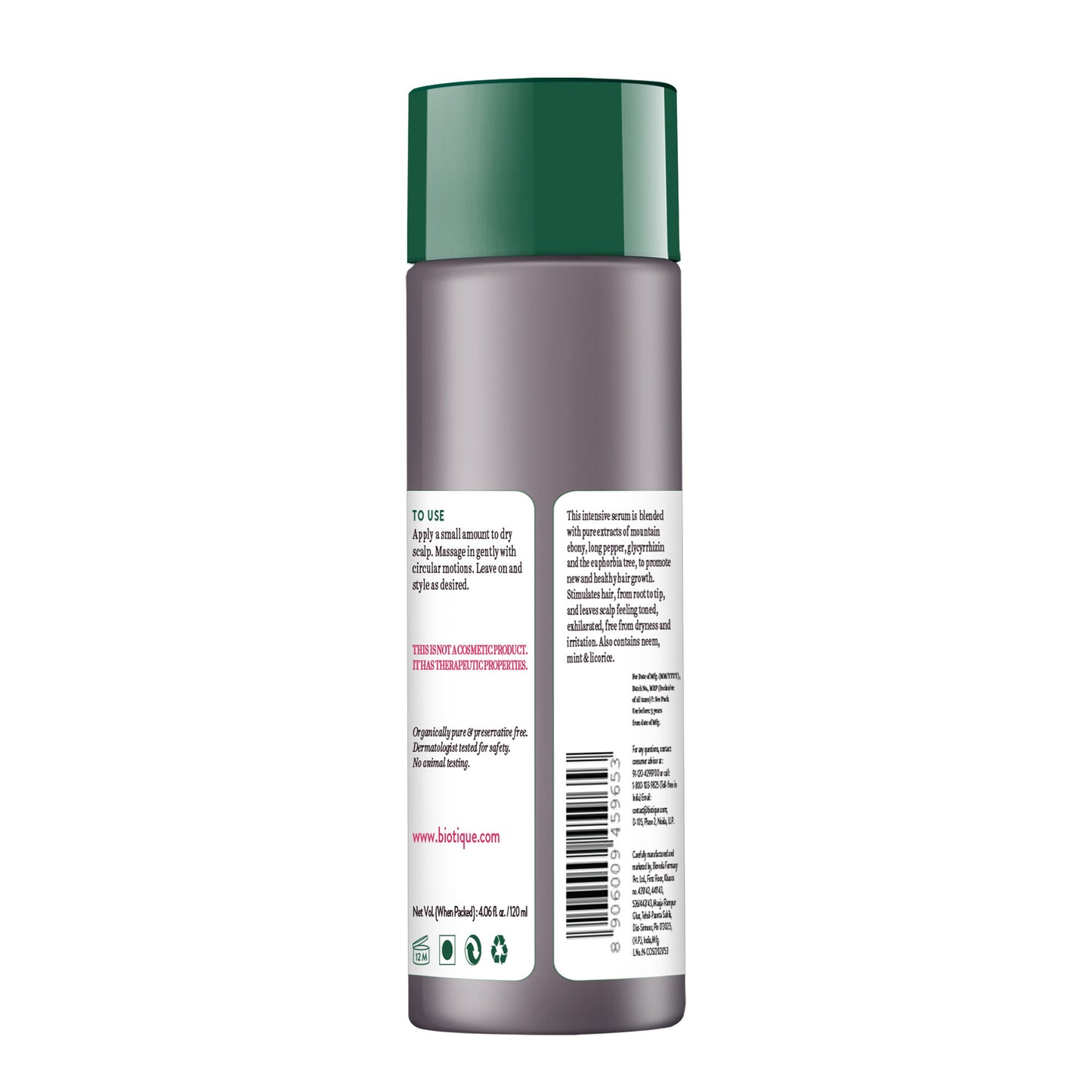 Biotique Mountain Ebony Fresh Growth Stimulating Hair Serum