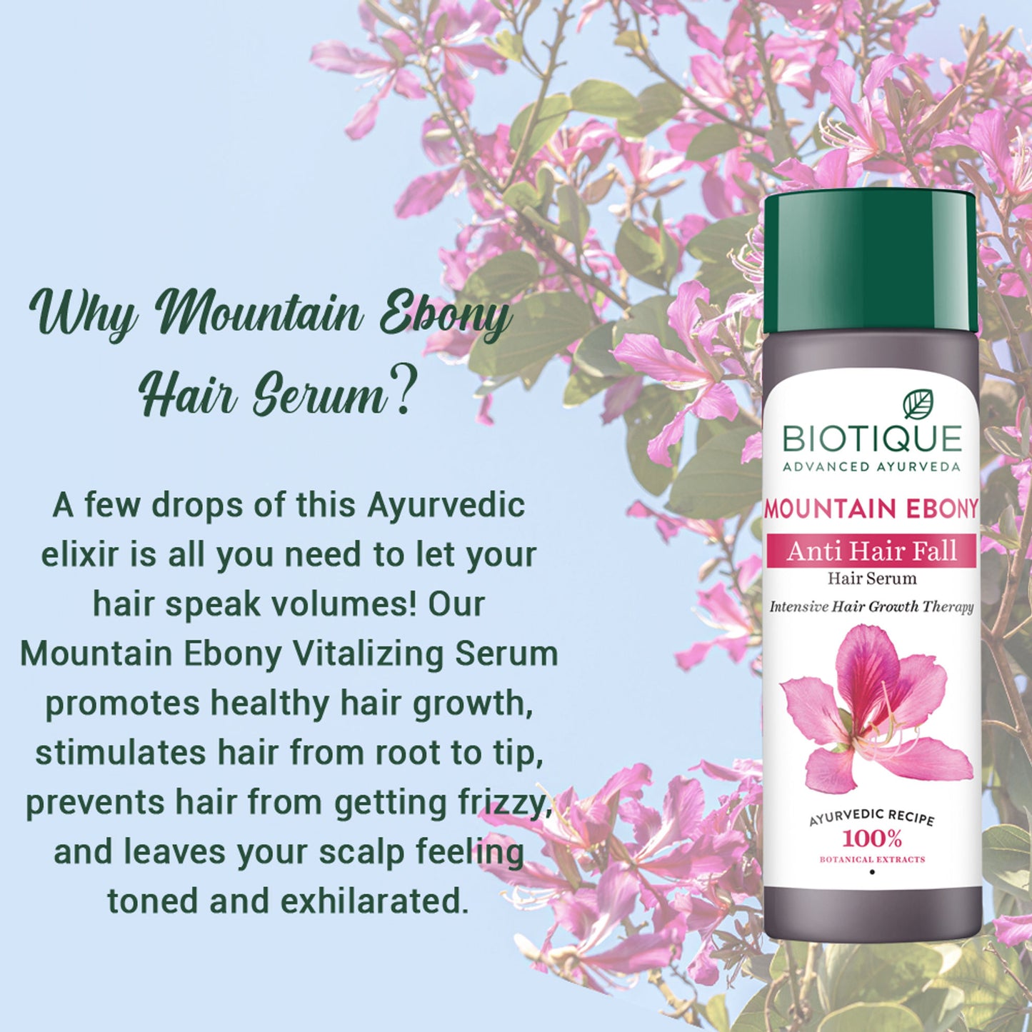 Biotique Mountain Ebony Fresh Growth Stimulating Hair Serum