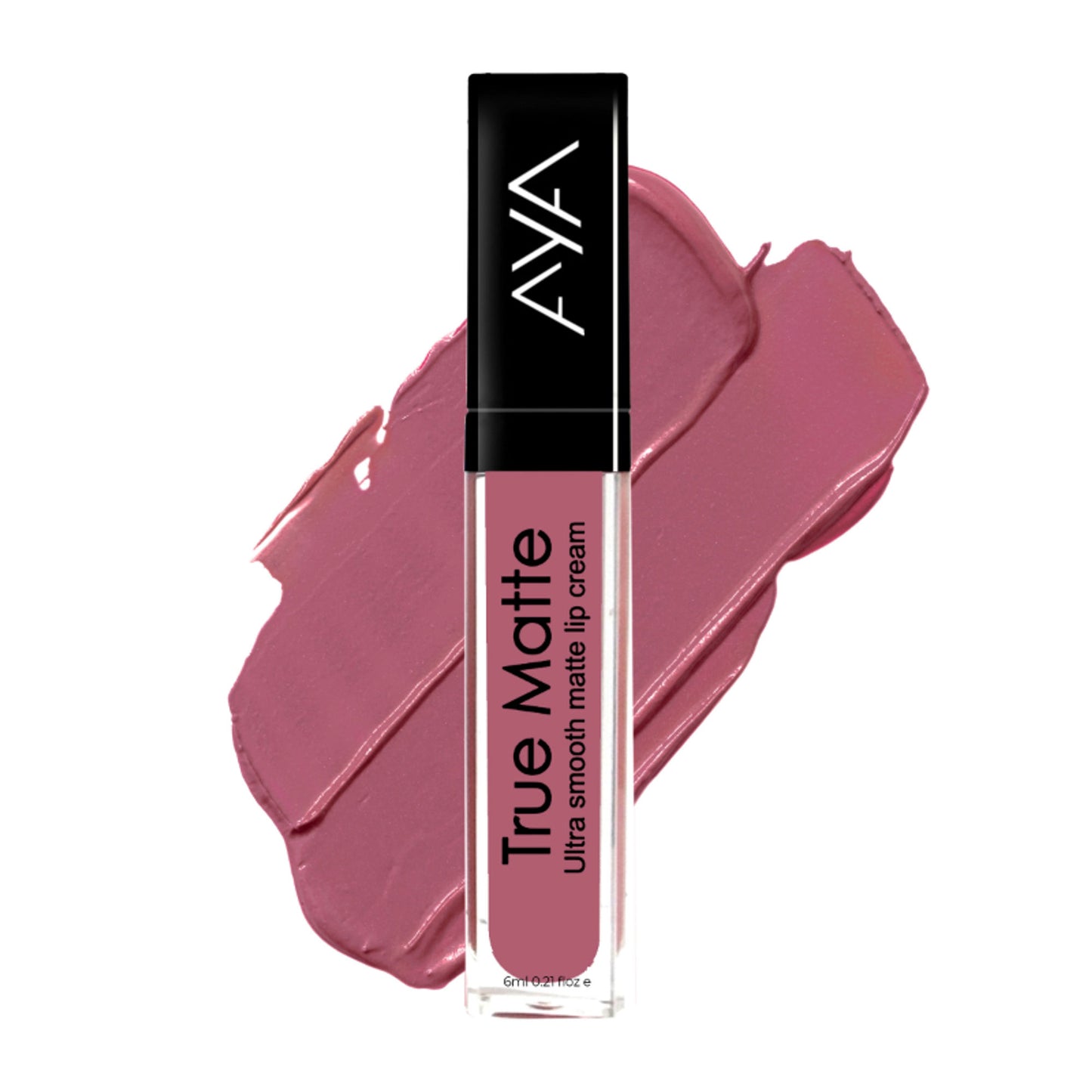 AYA True Matte Liquid Lipstick, Ultra Smooth Matte Lip Cream, 06 Pink Nude