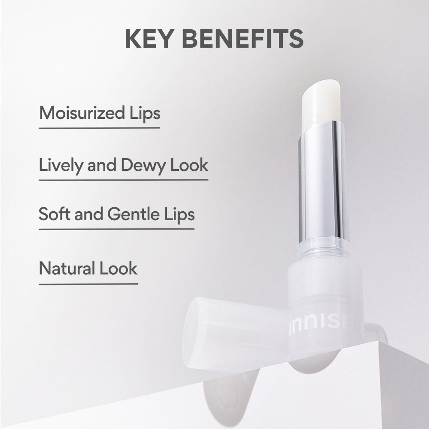Innisfree Dewy Lip Balm Hyaluronic Acid - Long-Lasting Moisture Care