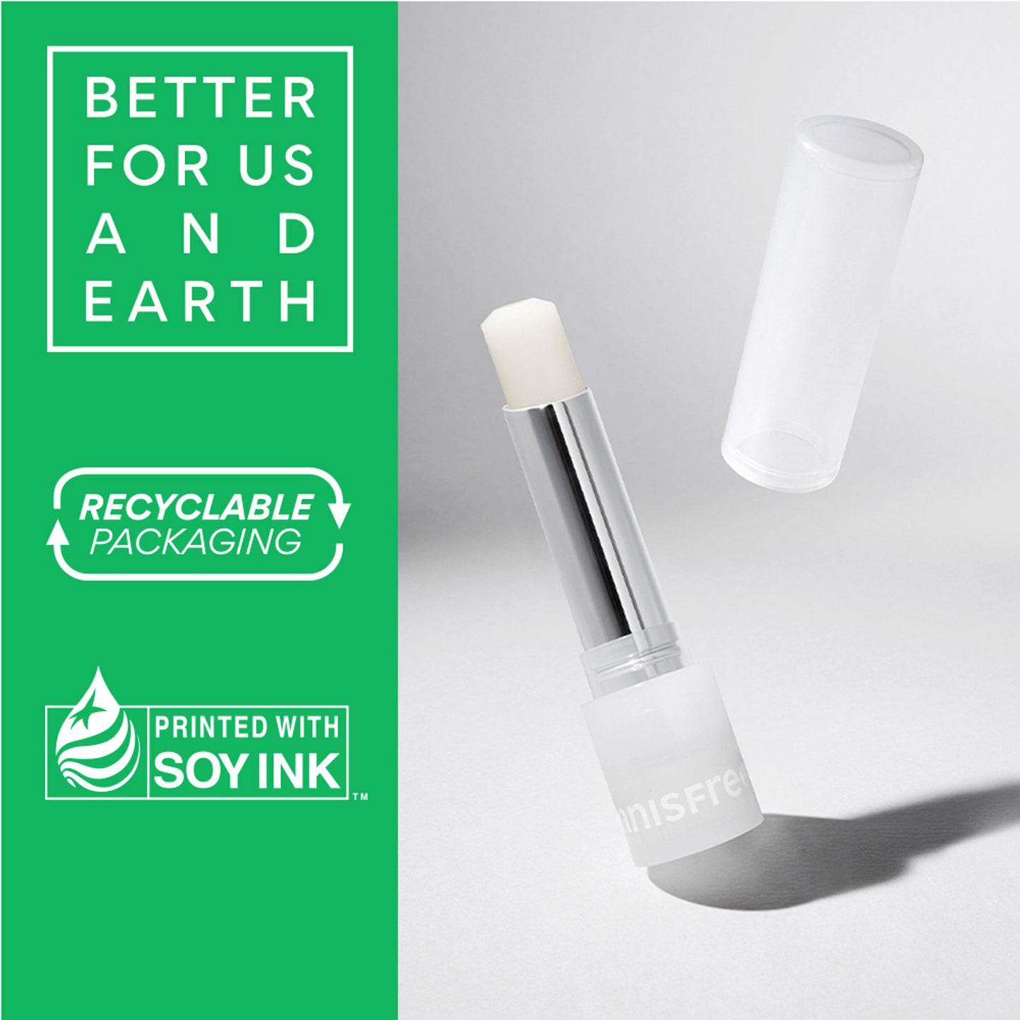 Innisfree Dewy Lip Balm Hyaluronic Acid - Long-Lasting Moisture Care