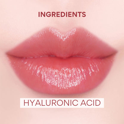 Innisfree Dewy Tint Lip Balm Baby Pink - Hydrating & Glossy Finish With Hyaluronic Acid - Rose Brick