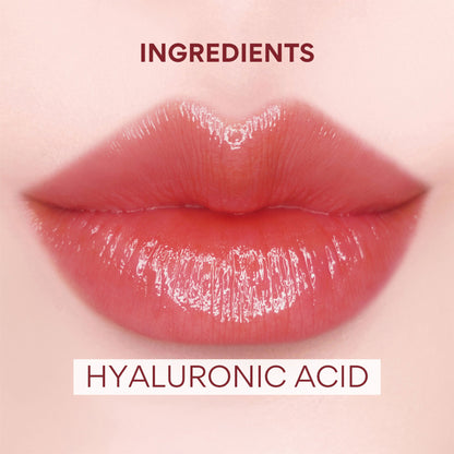 Innisfree Dewy Tint Lip Balm Baby Pink - Hydrating & Glossy Finish With Hyaluronic Acid - Power Cherry
