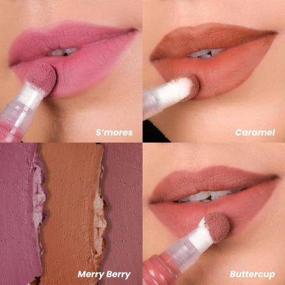 La Mior Blurry Fudgy Lip Tint - Combo Of 3
