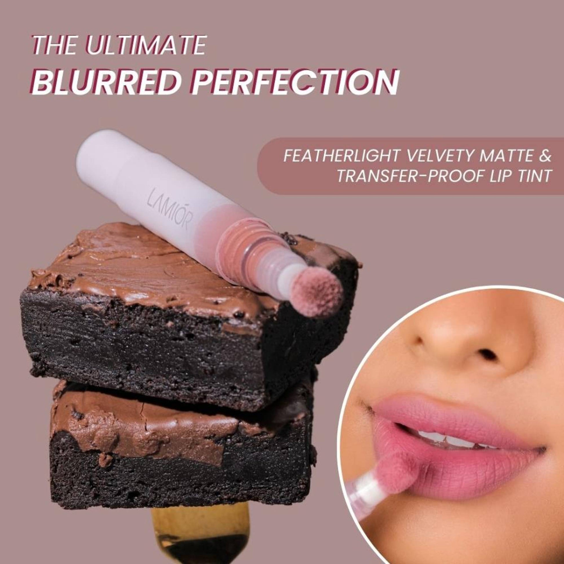 La Mior Blurry Fudgy Lip Tint - Combo Of 3