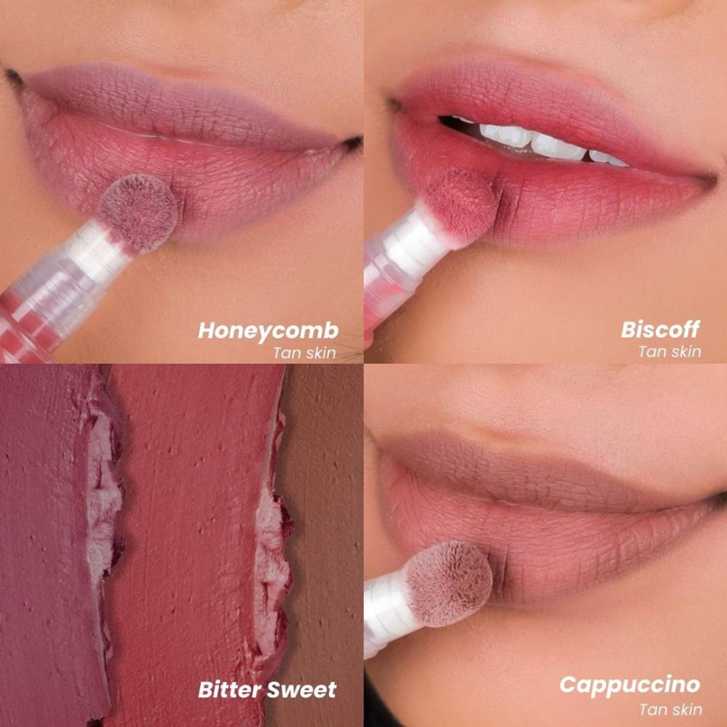 La Mior Blurry Fudgy Lip Tint - Combo Of 3