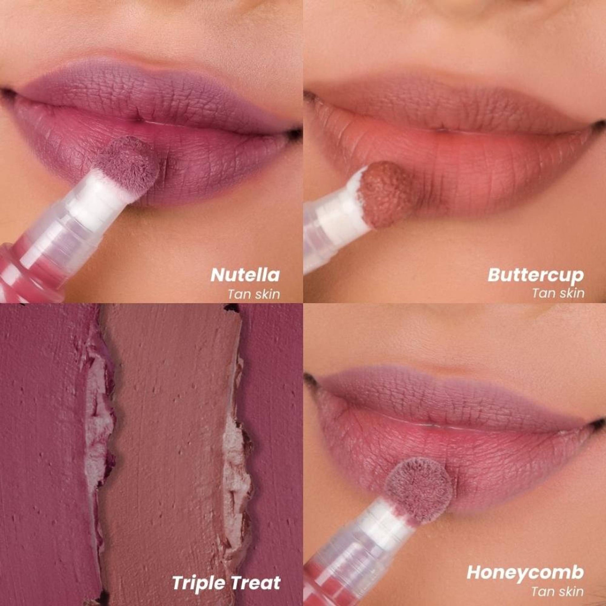 La Mior Blurry Fudgy Lip Tint - Combo Of 3