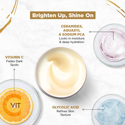 Streax Bright & Shine Serum Infused Face Cream Gel