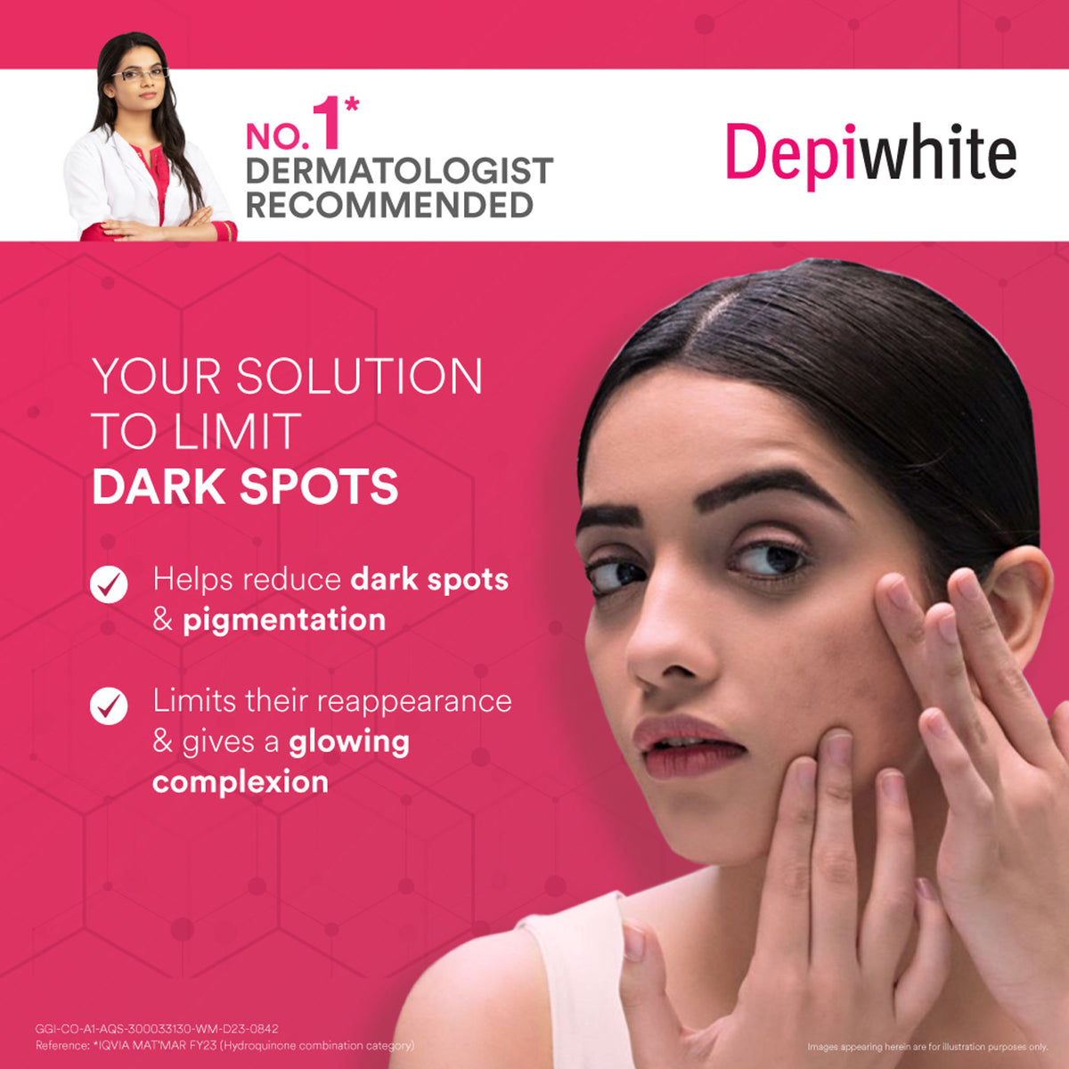 Depiwhite Depiwhite Peel Off Masque with Kojic Acid and Vitamin C for brightening and visible skin glow.