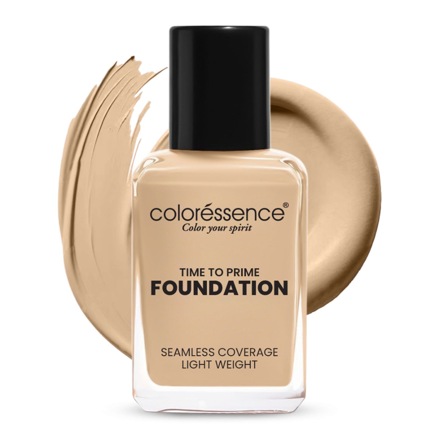 Coloressence Time To Prime Foundation - Caramel