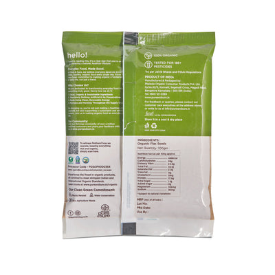 Pure & Sure Organic Flax Seed